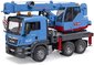 BRUDER 03771 MAN TGS Autojeb modr model 1:16 na baterie Svtlo Zvuk