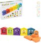 CUBIKA DEVO Baby stavebnice Domeky barevn set 30 dlk pro miminko