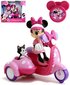 JADA IRC Scooter se sajdkrou set s figurkou Minnie Mouse na vyslaku na baterie