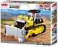 SLUBAN Town Buldozer 231 dlk + 1 figurka STAVEBNICE