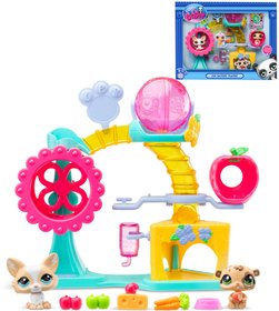 HASBRO LPS Littlest Pet Shop Tovrna na zbavu set 2 zvtka s doplky