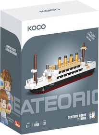 KOCO Stavebnice mini lo Titanic 271 dlk plast v krabici