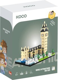 KOCO Stavebnice mini Big Ben 523 dlk plast v krabici