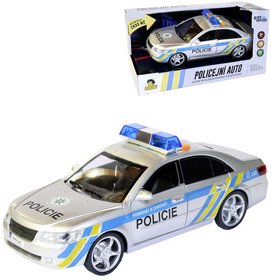 Auto osobn esk policie 24cm s hlasem posdky na baterie CZ Svtlo Zvuk