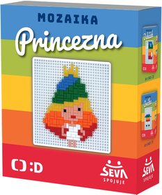 SEVA Mozaika Princezna Dko 338 dlk plast STAVEBNICE