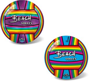 M volejbalov duhov 21cm Beach Volley Rainbow 2 barvy