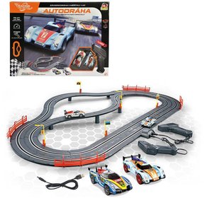 Autodrha Racing Collection 3m Turbo 2 zvodn auta napjen USB