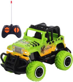 RC Auto ternn zelen off-road na vyslaku 1:43 na baterie Svtlo