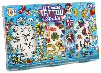 Tetovn dtsk The Ultimate modr tetovac studio 200+ pro kluky