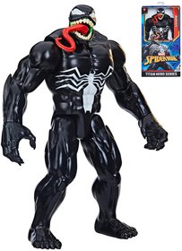 HASBRO DeLuxe figurka akn Venom (Spidermen) 30cm Titan Hero Series plast