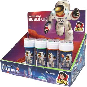 Bublifuk Astronaut 50ml dtsk bublifukova s kulikovm bluditm 4 barvy