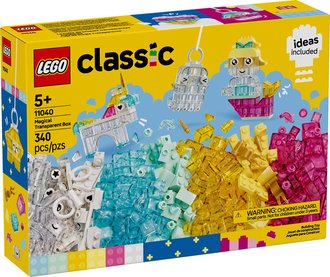 LEGO CLASSIC Kouzeln prhledn krabika 11040 STAVEBNICE