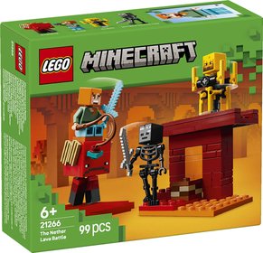 LEGO MINECRAFT Lvov bitva v Netheru 21266 STAVEBNICE