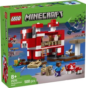 LEGO MINECRAFT Krvomr domek 21270 STAVEBNICE