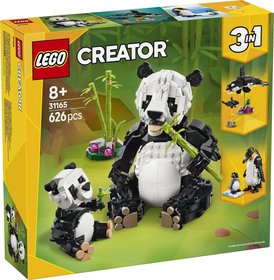 LEGO CREATOR Divok zvata: Pand rodinka 3v1 31165 STAVEBNICE