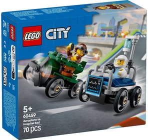 LEGO CITY Zvodn balek: Letadlo vs. nemocnin lko 60459 STAVEBNICE