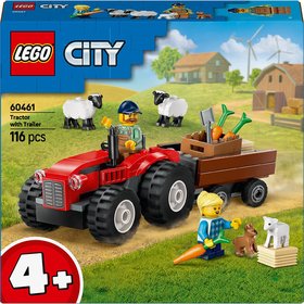 LEGO CITY erven traktor s pvsem a ovcemi 60461 STAVEBNICE