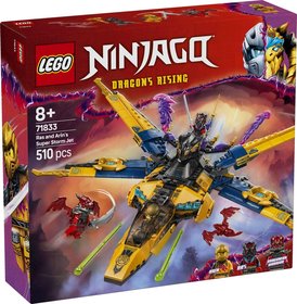 LEGO NINJAGO Ras, Arin a superboukov letadlo 71833 STAVEBNICE