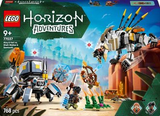 LEGO HORIZON ADVENTURES Aloy a Varl vs. Shell-Walker 77037 STAVEBNICE