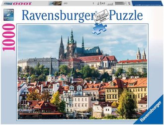 RAVENSBURGER Puzzle Prask hrad 1000 dlk 70x50cm skldaka