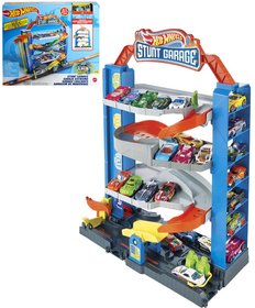 MATTEL HOT WHEELS City kaskadrsk penosn gar s vtahem set s autkem