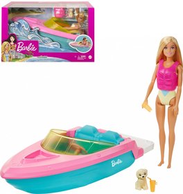 MATTEL BRB Hern set motorov lun + panenka Barbie s doplky