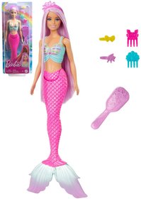 MATTEL BRB Panenka Barbie mosk panna dlouh vlasy set s doplky