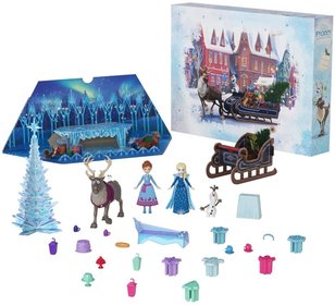 MATTEL Adventn kalend 2024 Frozen (Ledov Krlovstv) s mini panenkami