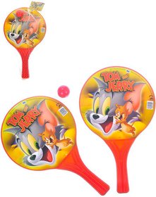 Plky na plov tenis Tom a Jerry set 2ks s mkem v sce plast