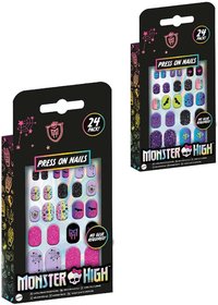 MONSTER HIGH Nalepovac dtsk nehty set 24ks 2 barvy