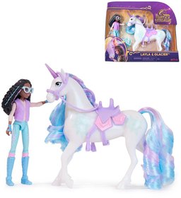 SPIN MASTER Unicor Academy Layla a Glacier hern set 2 figurky s doplky