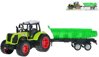 Traktor zemdlsk set s vlekou na setrvank plast