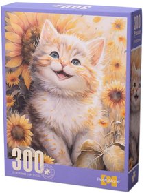 Puzzle Kotko 25x38cm skldaka 300 dlk v krabice