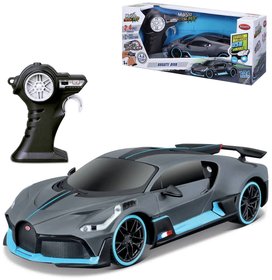 MAISTO RC Auto Bugatti Divo na vyslaku 2,4GHz na baterie 1:24