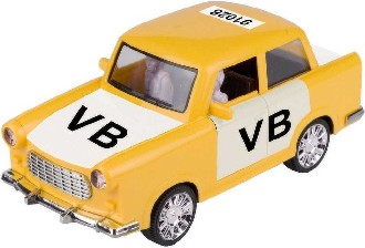 Auto City Collection retro policie VB na setrvank na baterie Svtlo Zvuk