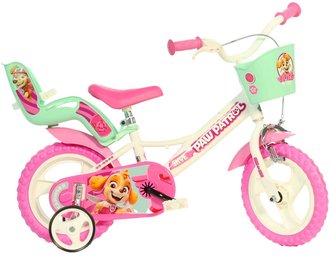 ACRA Kolo DINO BIKES 12&quot; Paw Patrol holi balann koleka s doplky CSK5124