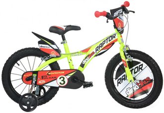 ACRA Dtsk kolo Dino Bikes 143GLN lut chlapeck 14&quot; balann koleka