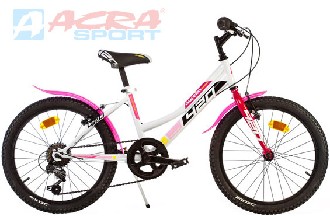 ACRA Kolo sportovn dtsk 20&quot; Dino Bikes Junior blo-rov