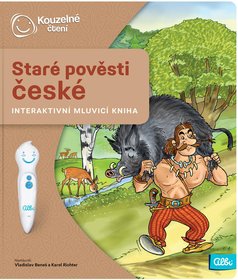 ALBI Kouzeln ten Kniha interaktivn Star povsti esk