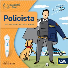 ALBI Kouzeln ten Kniha interaktivn Policista baby minikniha povoln