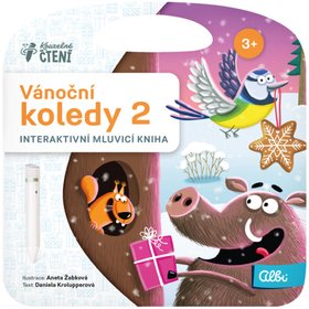 ALBI Kouzeln ten Kniha interaktivn Vnon koledy 2