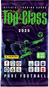 PANINI TOP CLASS 2025 Sbratelsk karty Pure Football set 8ks