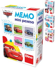 DINO HRA Pexeso Disney III. mini 12 dvojic 4 druhy *SPOLEENSK HRY*