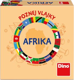 DINO Hra Poznej vlajky Afrika karetn *SPOLEENSK HRY*