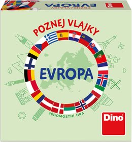 DINO Hra Poznej vlajky Evropa karetn *SPOLEENSK HRY*