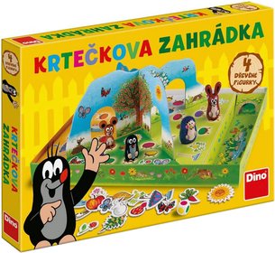 DINO Hra Krtekova zahrdka 3D Krtek (Krteek) *SPOLEENSK HRY*