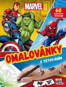 JIRI MODELS Omalovnky s tetovnm Marvel