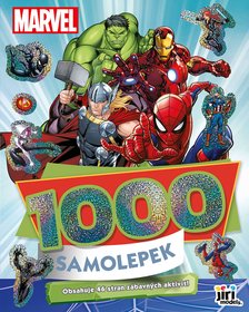 JIRI MODELS 1000 samolepek s aktivitami Marvel