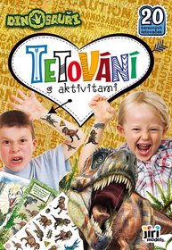 JIRI MODELS Tetovn s aktivitami Dinosaui 20 tetovaek