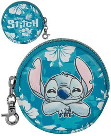 Penenka dtsk Stitch kapesn kulat na zip s karabinkou